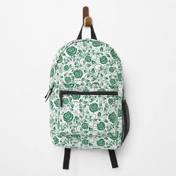 Item preview, Little Blue Flowers S | Green Roses and leaves pattern designed and sold by CircinusStore.