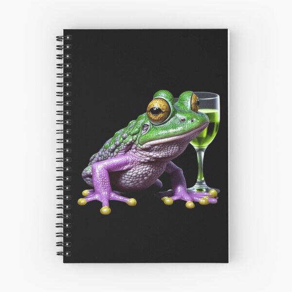 Item preview, " leopard frog"  funny leopard frog with grass of wine ,frog lover  designed and sold by Obinne.