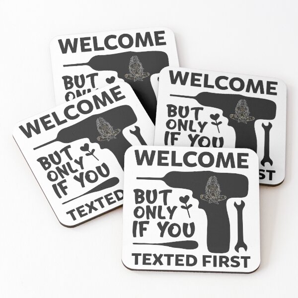 Item preview, First Text Welcome - Text First Greetings designed and sold by ArtSculpt.