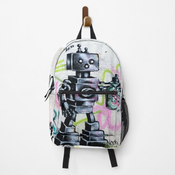 Item preview, Robot Stencil Graffiti designed and sold by Bomax121.
