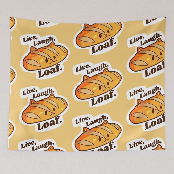 Item preview, Live, Laugh, Loaf designed and sold by ToothAndSnail.