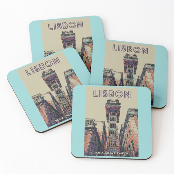 Item preview, Hito de Lisboa: Ilustración del Elevador de Santa Justa designed and sold by Lemomo-artworks.