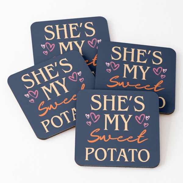 Item preview, She's My Sweet Potato I Yam Funny Dating Valentine Couples Matching Thanksgiving designed and sold by LittleZea.