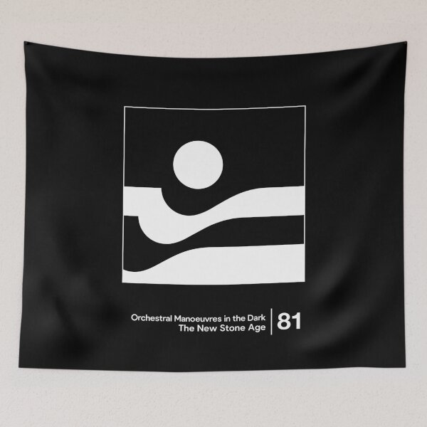 Item preview, OMD - Minimal Style Graphic Artwork  designed and sold by Saudade--.