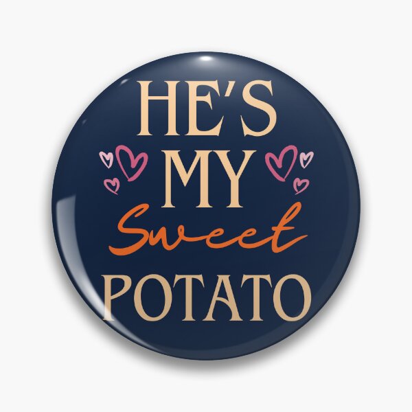 Item preview, He's My Sweet Potato I Yam Funny Dating Valentine Couples Matching Thanksgiving Party designed and sold by LittleZea.