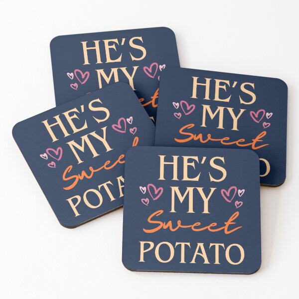 Item preview, He's My Sweet Potato I Yam Funny Dating Valentine Couples Matching Thanksgiving Party designed and sold by LittleZea.