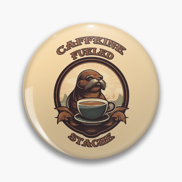 Item preview, Caffeine Fueled Stache designed and sold by StyleCut.