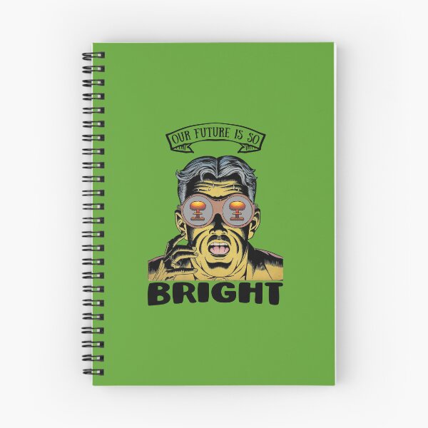 Item preview, Our future is so bright! - Retro comic art style designed and sold by Alex Starcatcher.