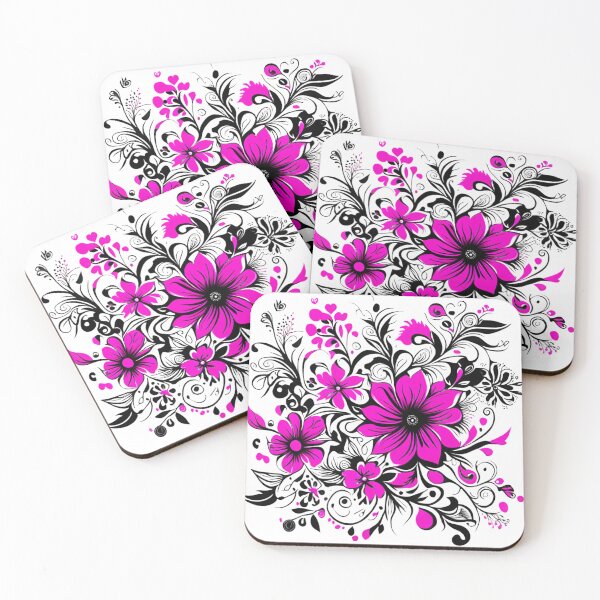 Item preview, Purple Flowers Leaves Abstract designed and sold by Oleg777999.