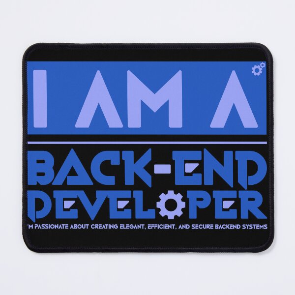 Artikelvorschau, Ich bin ein Back-End-Entwickler für T-Shirt-Design entworfen und verkauft von Doodlly.