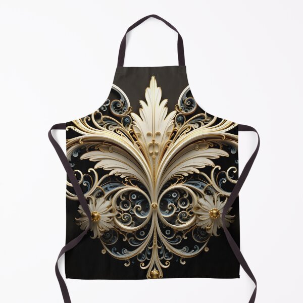 Item preview, ornate filigree decorative print designed and sold by dcrc.
