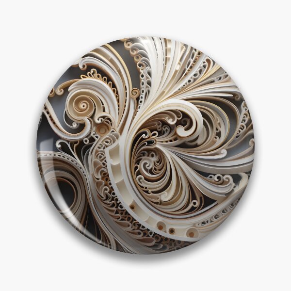 Item preview, ornate filigree decorative print designed and sold by dcrc.