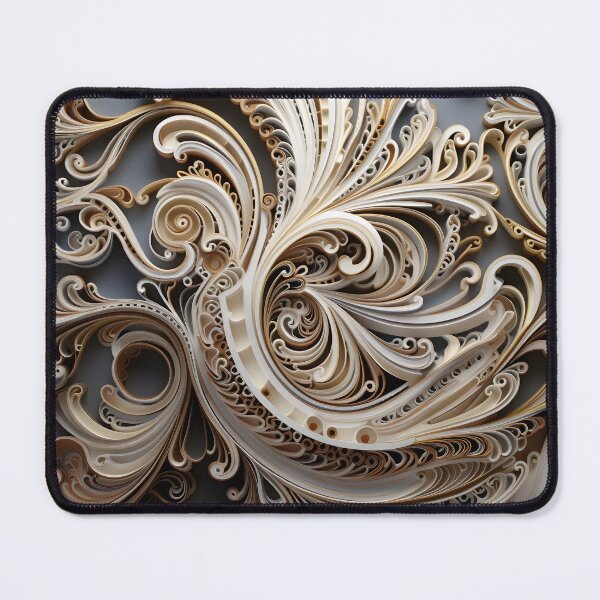 Item preview, ornate filigree decorative print designed and sold by dcrc.