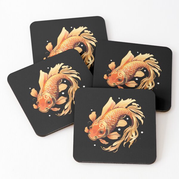 Item preview, Koi Fish Japanese Carp Pond designed and sold by titanosdesign.
