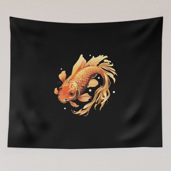 Item preview, Koi Fish Japanese Carp Pond designed and sold by titanosdesign.