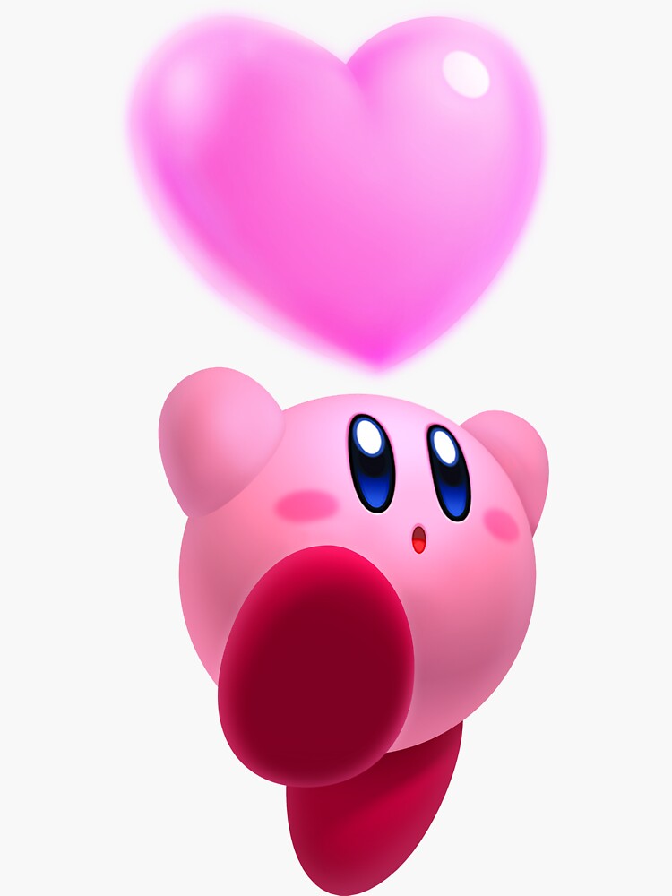 Kirby Star Allies Heart Throw by ChineseWeebster