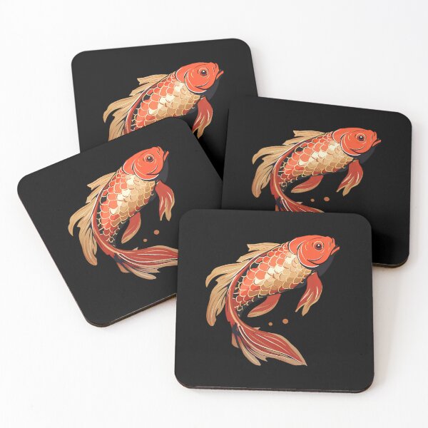 Item preview, Koi Fish Japanese Carp Pond designed and sold by titanosdesign.