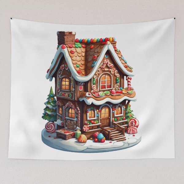 Item preview, Homemade gingerbread house and christmas spices designed and sold by wplamkung.