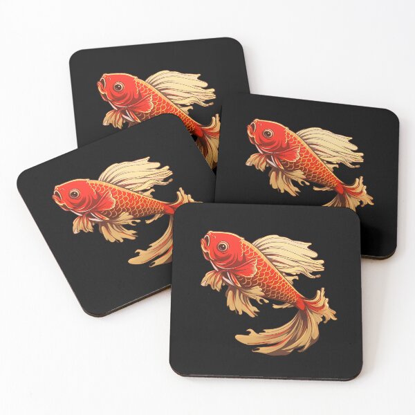 Item preview, Koi Fish Japanese Carp Pond designed and sold by titanosdesign.