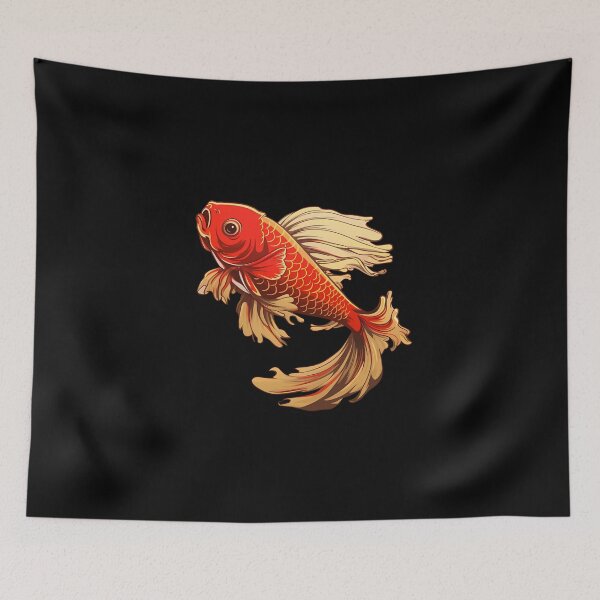 Item preview, Koi Fish Japanese Carp Pond designed and sold by titanosdesign.