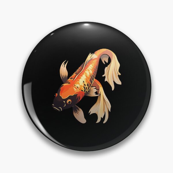 Item preview, Koi Fish Japanese Carp Pond designed and sold by titanosdesign.