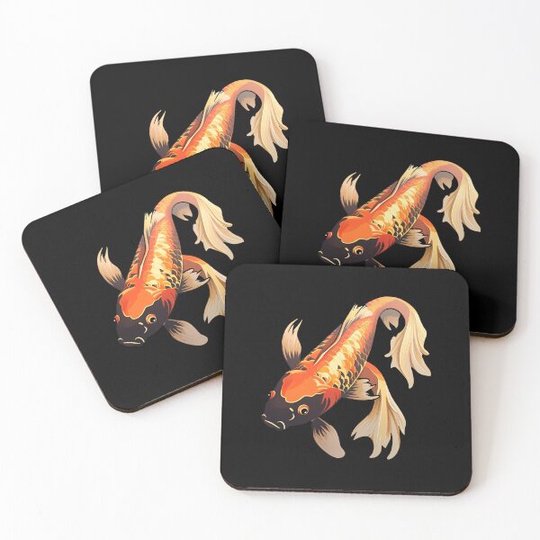 Item preview, Koi Fish Japanese Carp Pond designed and sold by titanosdesign.