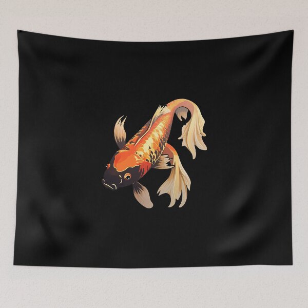 Item preview, Koi Fish Japanese Carp Pond designed and sold by titanosdesign.