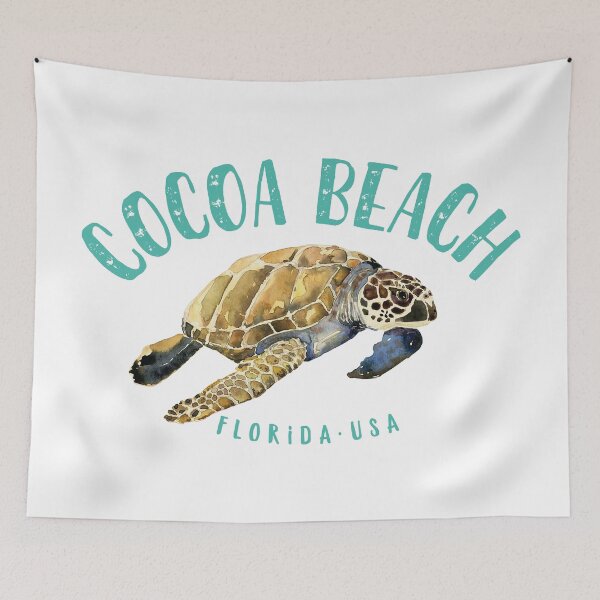 Item preview, Cocoa Beach Florida Sea Turtle Design designed and sold by Futurebeachbum.