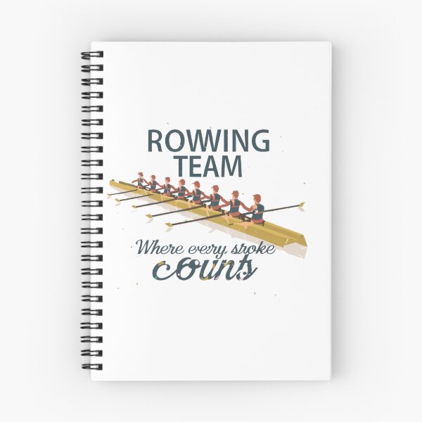 Item preview, Rowing Team: Where Every Stroke Counts designed and sold by Rowing Meme Store.