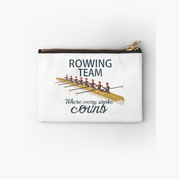 Item preview, Rowing Team: Where Every Stroke Counts designed and sold by Rowing Meme Store.