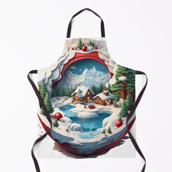 Item preview, New Year's illustration of a snow globe that has a wooden house designed and sold by wplamkung.
