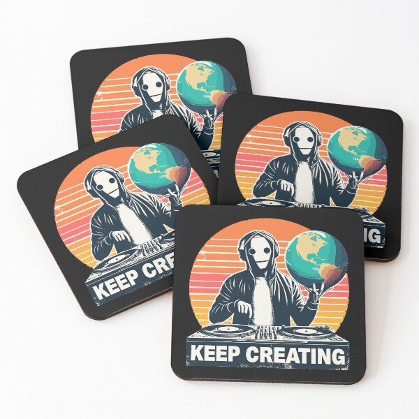 Item preview, Dj Music Keep Creating designed and sold by TomFrontierArt.