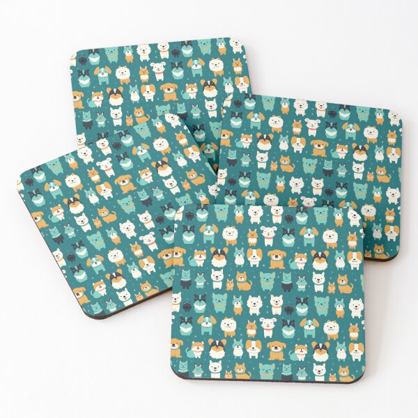 Item preview, Animal Cute Seamless Patterns 3 designed and sold by ThaNiyom.