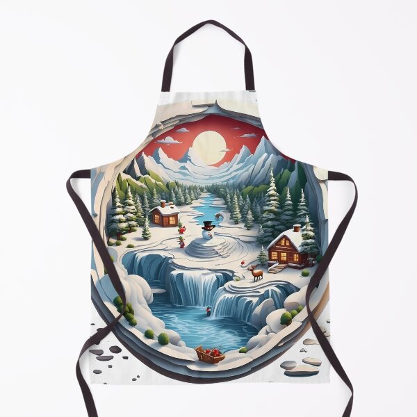Item preview, New Year's illustration of a snow globe that has a wooden house designed and sold by wplamkung.