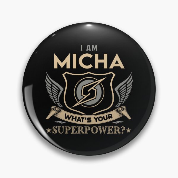 Item preview, Micha Name - Micha Superpower designed and sold by testreg1.