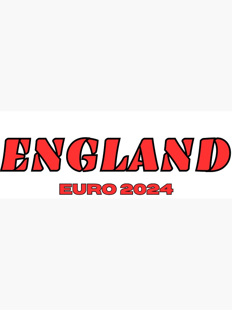 Discover Euro Championship 2024 - England Sticker