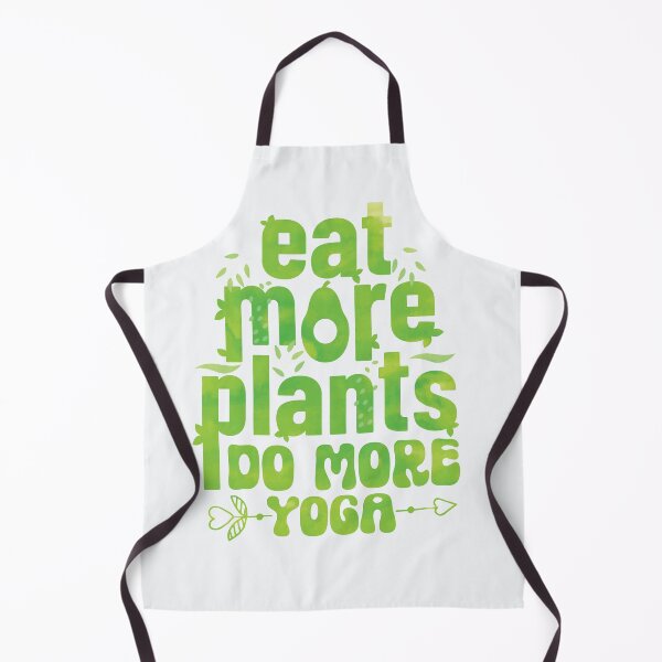 Item preview, eat more plants do more yoga designed and sold by hautehub.