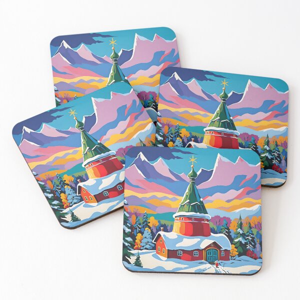 Item preview, MAGICAL RUSSIAN SNOWSCAPE designed and sold by PIGCASSOSAIART.