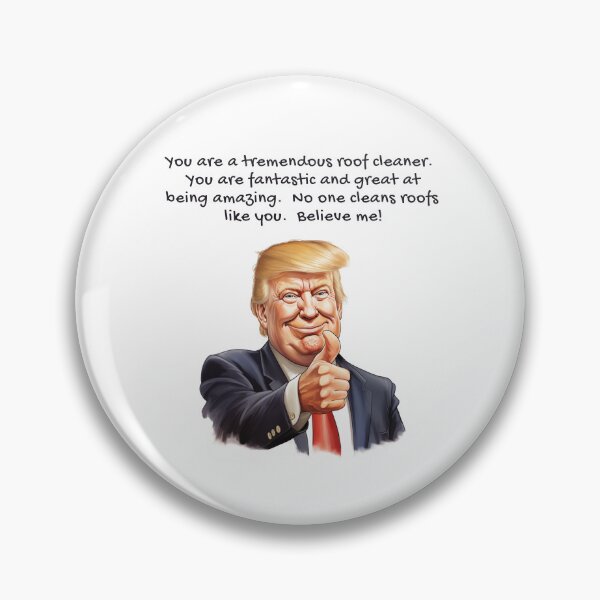 Item preview, Roof Cleaning - Donald Trump, Funny designed and sold by PowerWashing.