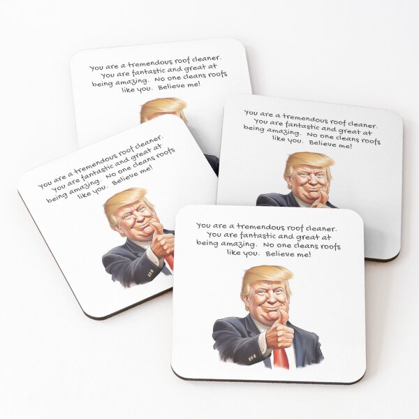 Item preview, Roof Cleaning - Donald Trump, Funny designed and sold by PowerWashing.