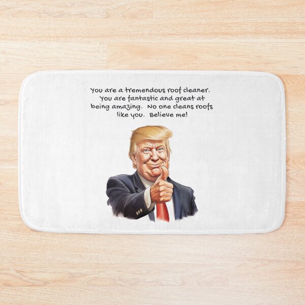 Item preview, Roof Cleaning - Donald Trump, Funny designed and sold by PowerWashing.