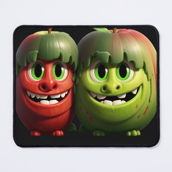 Item preview, 3D smiling Apples designed and sold by OutdoorArtistry.