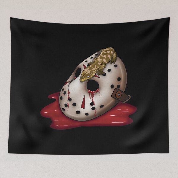 Item preview, Leachianus Gecko Friday the 13th Inspired Jason Mask 2 designed and sold by HauntedHerps.