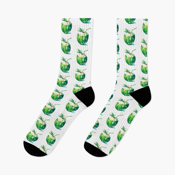 Item preview, Tropical Green Coconut Drink with Straw designed and sold by BrightTide.