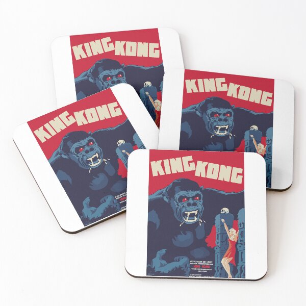 Artikelvorschau, Vintage Movie Poster "King Kong" (Danish) entworfen und verkauft von PJDesignsESP.