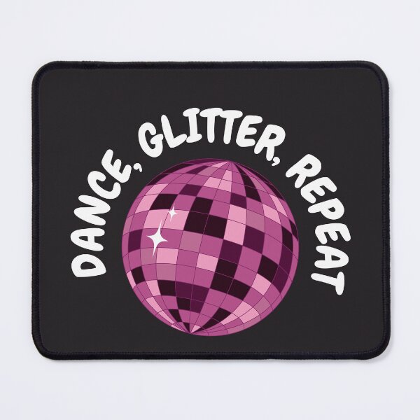 Item preview, Dance, Glitter, Repeat - Disco ball, Mirror ball design designed and sold by snadesign.