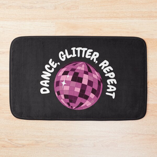 Item preview, Dance, Glitter, Repeat - Disco ball, Mirror ball design designed and sold by snadesign.