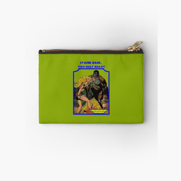 Item preview, Stand back, you ugly beast! - Retro jungle comic designed and sold by Alex Starcatcher.