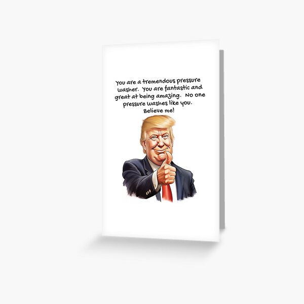 Item preview, Pressure Washing - Donald Trump, Funny designed and sold by PowerWashing.