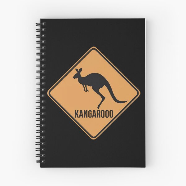 Item preview, Kangaroo Warning Road Sign designed and sold by FlexYourMind.